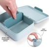 Blauwe brooddoos tractor - Lunch box tiny farm blue 